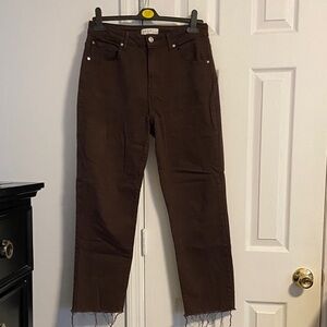 Primark Dark Brown Flare & Wide Leg Jeans